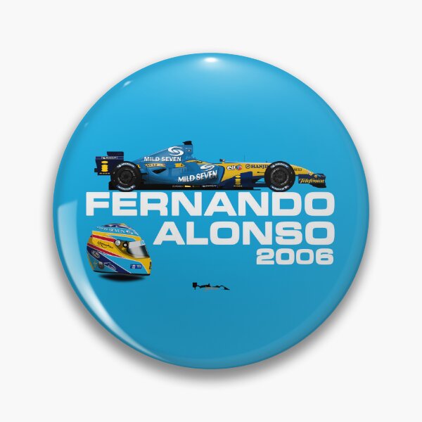 Item preview, Fernando Alonso - 2006 F1 helmet Renault R26 designed and sold by JageOwen.