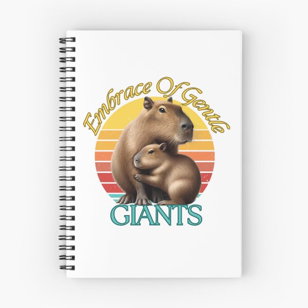 Item preview, Embrace Of Gentle Giants Loving Capybaras designed and sold by elynne9.