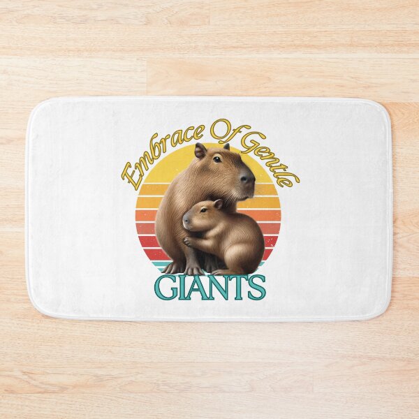 Item preview, Embrace Of Gentle Giants Loving Capybaras designed and sold by elynne9.