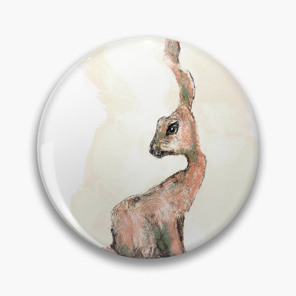 Item preview, Hand drawn watercolor  Hare illustration  designed and sold by Kobemyers.