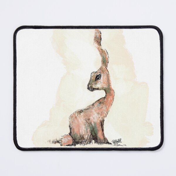 Item preview, Hand drawn watercolor Hare illustration designed and sold by Kobemyers.