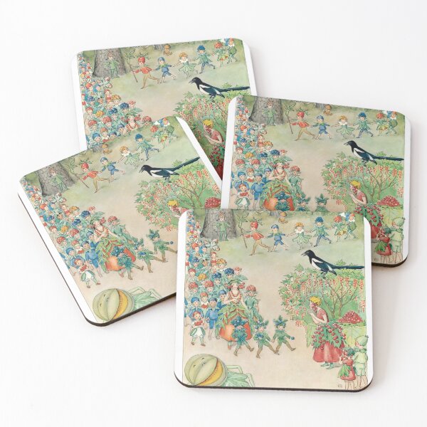 Item preview, August, Around the Year (1931) - Elsa Beskow designed and sold by SALON DES ARTS.