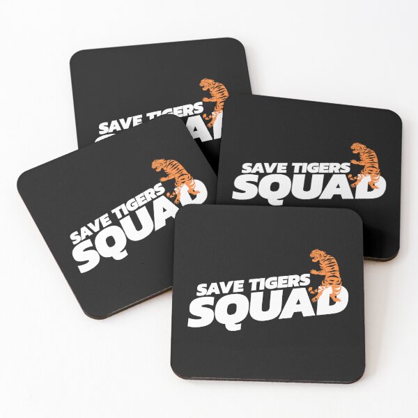 Item preview, Save Tigers Squad Awareness Conservation designed and sold by Abhishek18.