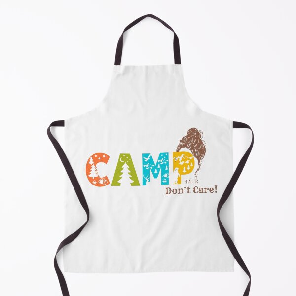 Item preview, Camp hair don't care, camping women designed and sold by Add2crt.