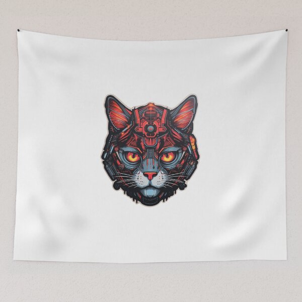 Item preview, Cyber Cat // Cat // cyber animal // Robotic animal // AI designed and sold by SMARTKIT  DESIGNAGENCY.