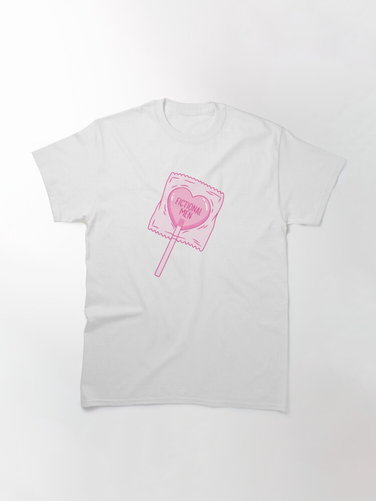 Thumbnail 3 von 7, Classic T-Shirt, Trottel für fiktive Männer designt und verkauft von indiebookster.