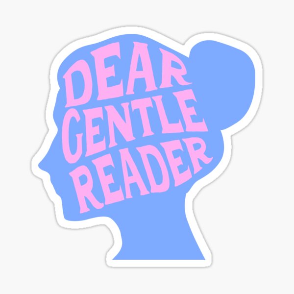 Item preview, Dear Gentle Reader designed and sold by Megurix.