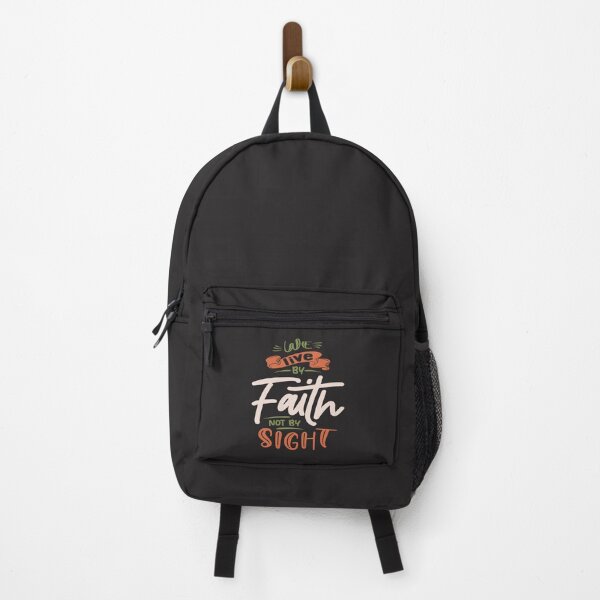 Item preview, Live by Faith Inspirational Christian Quote designed and sold by cidolopez.