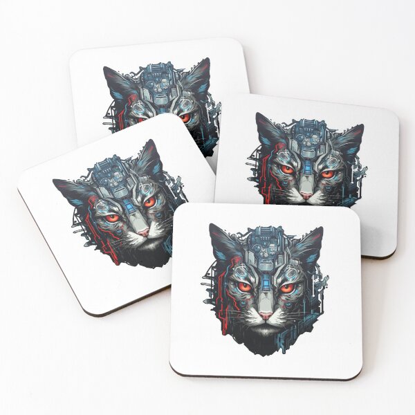 Item preview, Cyber Cat // Cat // cyber animal // Robotic animal // AI designed and sold by SMARTKIT  DESIGNAGENCY.
