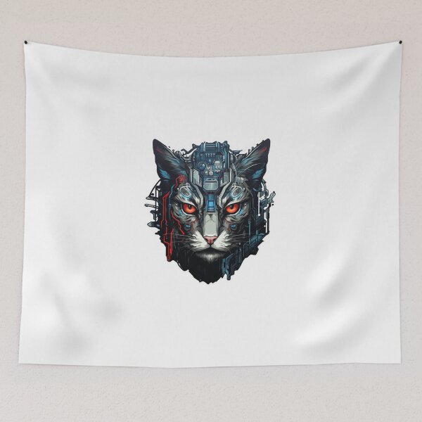 Item preview, Cyber Cat // Cat // cyber animal // Robotic animal // AI designed and sold by SMARTKIT  DESIGNAGENCY.