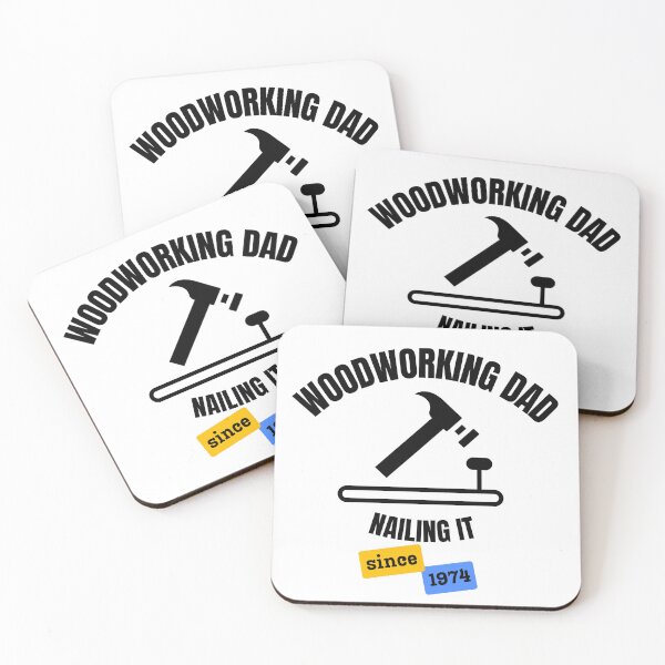 Item preview, Woodworking Dad Nailing It Since 1974 designed and sold by DesignMore21.