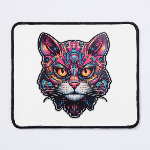 Item preview, Cyber Cat // Cat // cyber animal // Robotic animal // AI designed and sold by SMARTKIT DESIGNAGENCY.