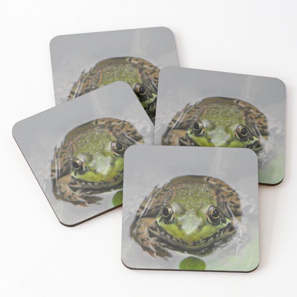 Item preview, Bull Frog on Alert designed and sold by Artsy-Creator.