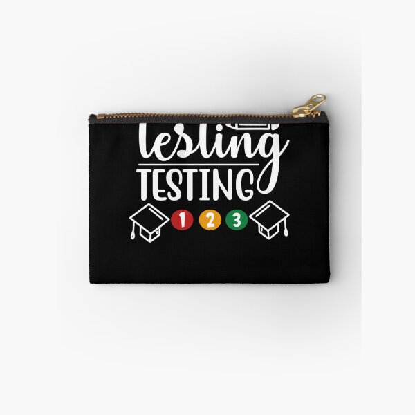 Item preview, Testing Testing 123 Test Day Rock The Test Funny Test Day Gear designed and sold by DynamicDesign.