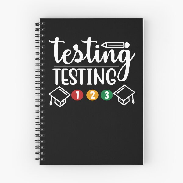 Item preview, Testing Testing 123 Test Day Rock The Test Funny Test Day Gear designed and sold by DynamicDesign.