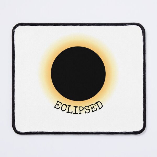 Item preview, Solar Eclipse Eclipsed Simple Minimal Sun Moon Phase designed and sold by julyperson.