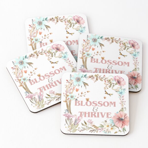 Artikelvorschau, Floral Embrace – Runder Kranz „Bloom & Thrive“ entworfen und verkauft von aiart-cutegirl.