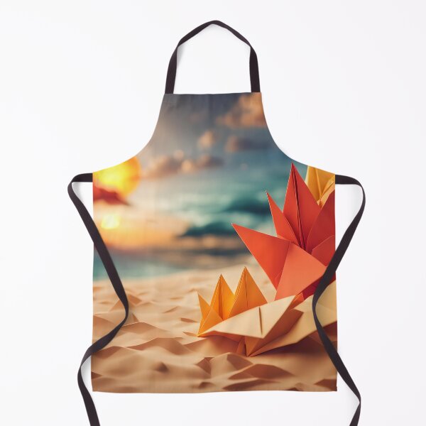 Item preview, Original Art - Golden Horizons: Sunset Serenity by the Sea designed and sold by ArtfulFolds.