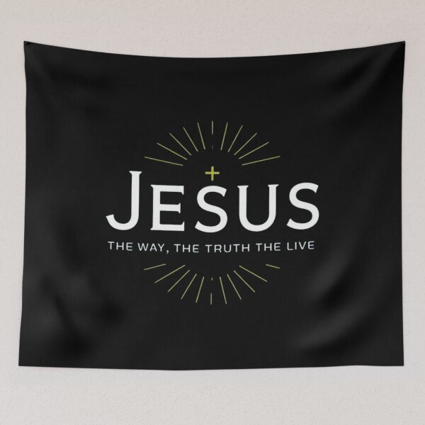 Item preview, Jesus the way the truth the life t-shirt designed and sold by urszulakier.