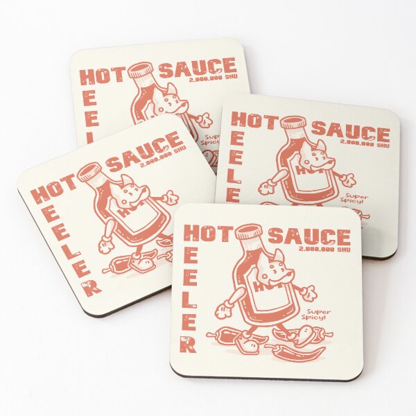 Item preview, Heeler Hot Sauce - Super Spicy!  designed and sold by Elspeth Rose Design.