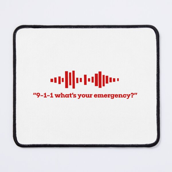 Item preview, 9-1-1 what's your emergency sound wave designed and sold by AnnesCreatives.