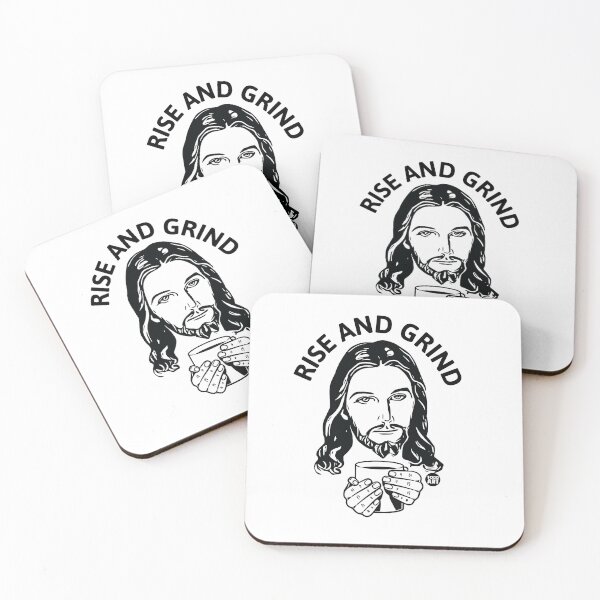 Item preview, RISE AND GRIND JESUS designed and sold by TODD GOLDMAN.