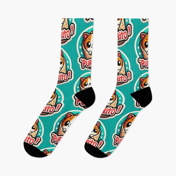 Item preview, Super Cute, Adorable, Irresistible Burrito Purrito Cat | Mexican Food Mexico Cancun Tijuana designed and sold by SimpleCosyLifee.