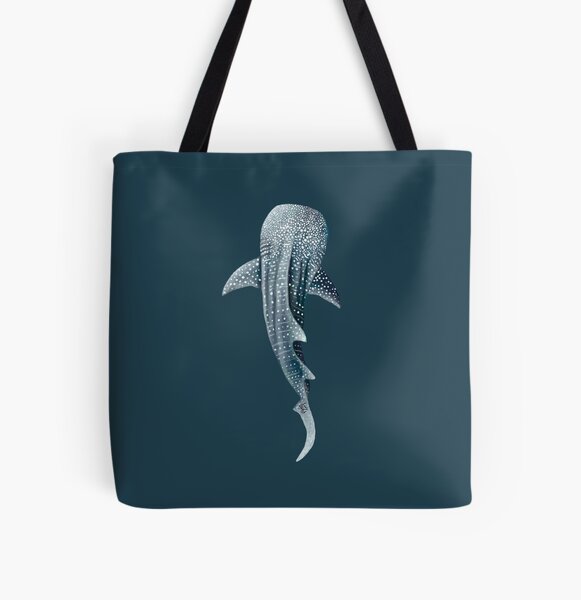 Whaleshark All Over Print Tote Bag