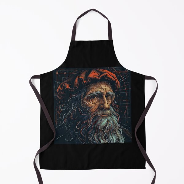 Aperçu de l'œuvre Da Vinci Techno créée et vendue par nerdyrock.