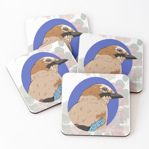 Item preview, Eurasian Jay Portrait designed and sold by UrsulaRodgers.
