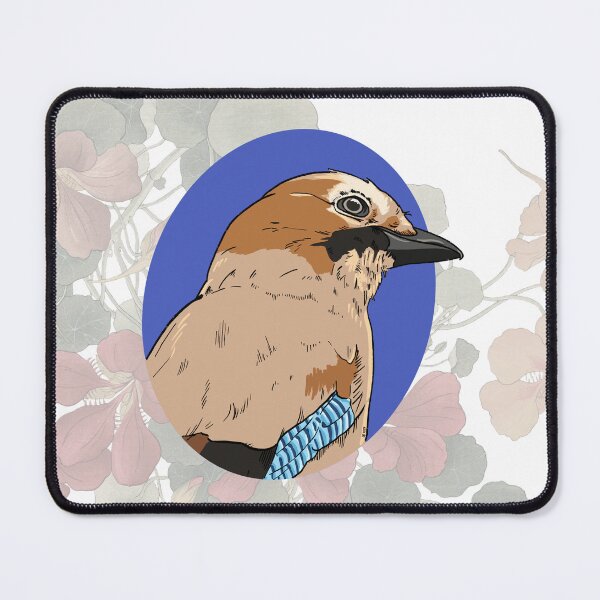 Item preview, Eurasian Jay Portrait designed and sold by UrsulaRodgers.