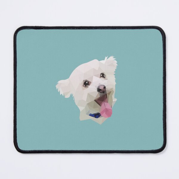 Item preview, Havanese Poodle Low Poly Dog Head designed and sold by Christina Conway.