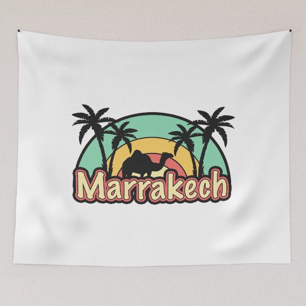 Item preview, Retro Marrakech Morocco designed and sold by DreamArtUs.