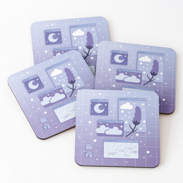 Item preview, Purple Desktop  designed and sold by Miu Night.