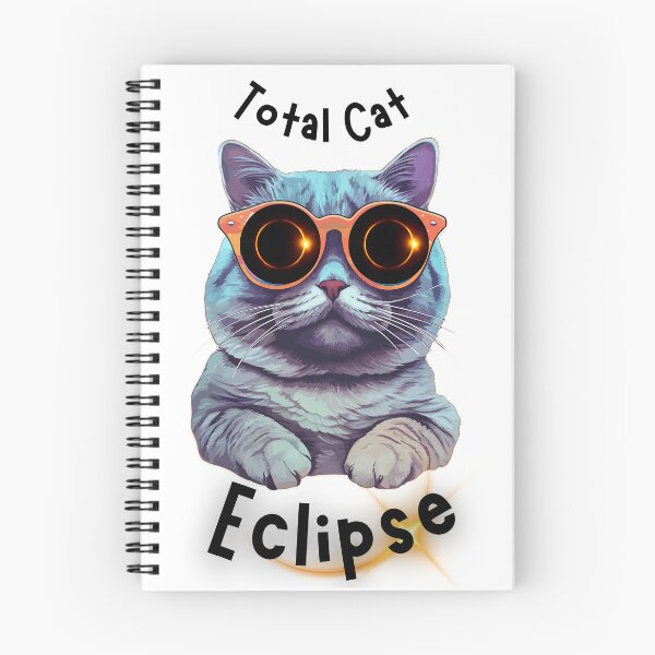 Item preview, Total Cat Eclipse Funny Joke Cat Lover Sun Solar Lunar Eclipse designed and sold by julyperson.