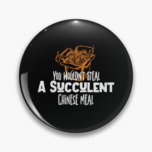 Item preview, You Wouldn't steal a succulent Chinese Meal Manifest Tshirt  designed and sold by LETSTRIP.