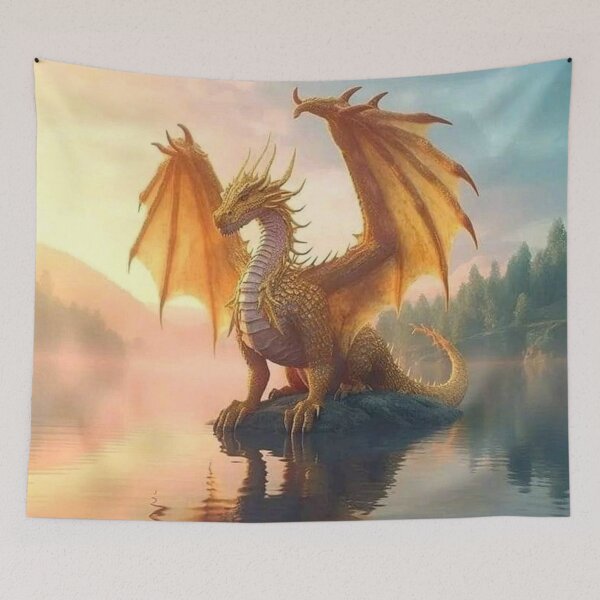 Item preview, The Dragon Of The Lake designed and sold by Becooldesing.
