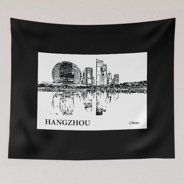 Item preview, Hangzhou China designed and sold by Lakeric Cityscapes.