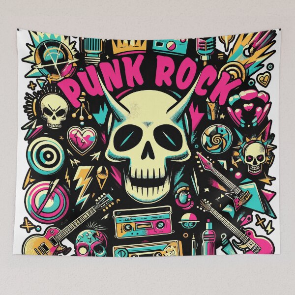 Item preview, Rhythmic Riot: Punk Rock Vector Artwork designed and sold by diegomenjivar92.