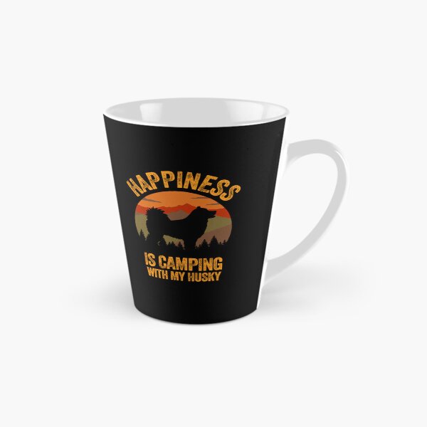 Item preview, Vintage Country Happiness Is Camping With My Husky designed and sold by Guarddogdrive.