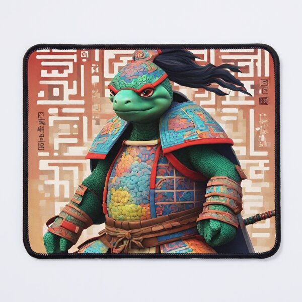 Item preview, 3D Colorful Turtle Illusion, Ninja Samurai Costume 7 designed and sold by gao7650.