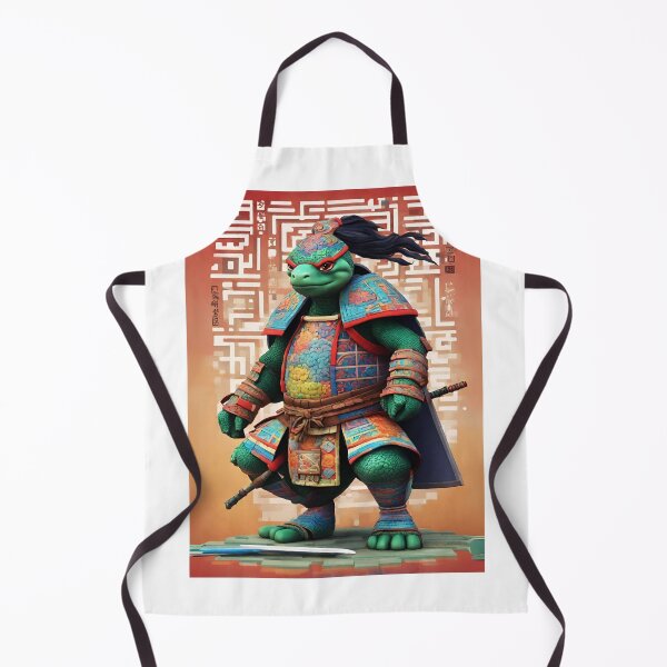 Item preview, 3D Colorful Turtle Illusion, Ninja Samurai Costume 7 designed and sold by gao7650.