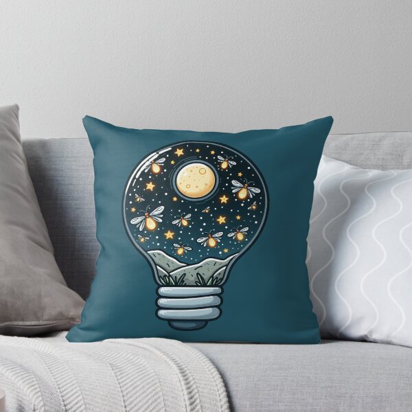 Item preview, Fireflies in a Lightbulb designed and sold by stickyfoot.