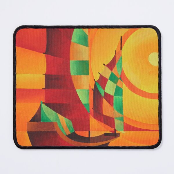 Item preview, Cubist Junks On The Red Sea designed and sold by taiche.