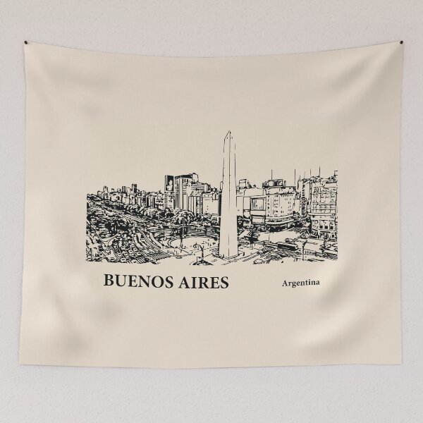 Item preview, Buenos Aires Argentina designed and sold by Lakeric Cityscapes.