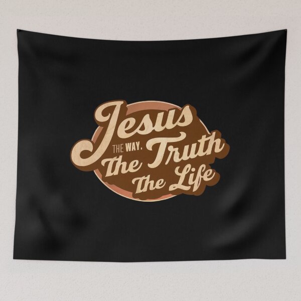 Item preview, Jesus the way the truth the life t-shirt designed and sold by urszulakier.