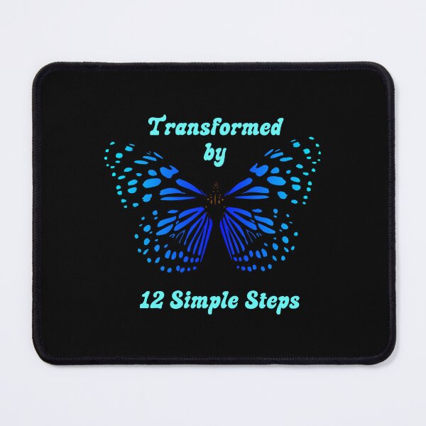 Item preview, Transformed by 12 Simple Steps - AA, NA, CA, GA, ACA, Al-Anon, OA, CoDA designed and sold by Travelslightly.