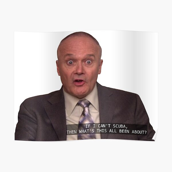 “creed bratton” Poster for Sale by maves | Redbubble