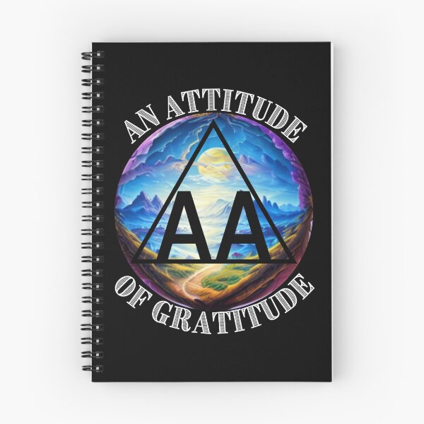 Item preview, An Attitude of Gratitude - Alcoholics Anonymous designed and sold by Travelslightly.
