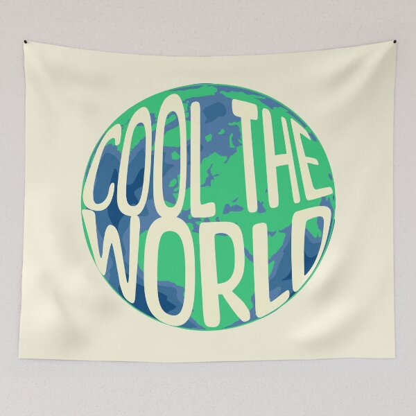 Item preview, Cool The World Climate Awareness designed and sold by DomTeesHaven.